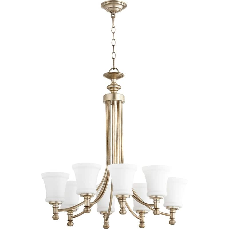 Rossington 8-light Chandelier - Silver Finish