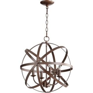 Celeste 4-light Sphere Chandelier (Bronze Finish) - Chandeliers For Bedrooms by Overstock.com