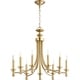 preview thumbnail 4 of 3, Rossington 9-light Chandelier