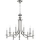 preview thumbnail 2 of 3, Rossington 9-light Chandelier