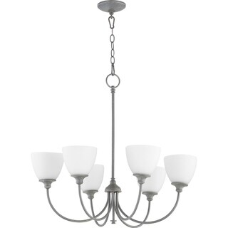 Quorum International Celeste Family 6 Light Chandelier (zinc) - Chandeliers For Bedrooms by Overstock.com