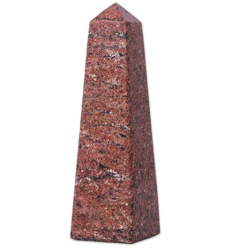 Handmade Lucky In Love Rhodochrosite Obelisk (Peru)
