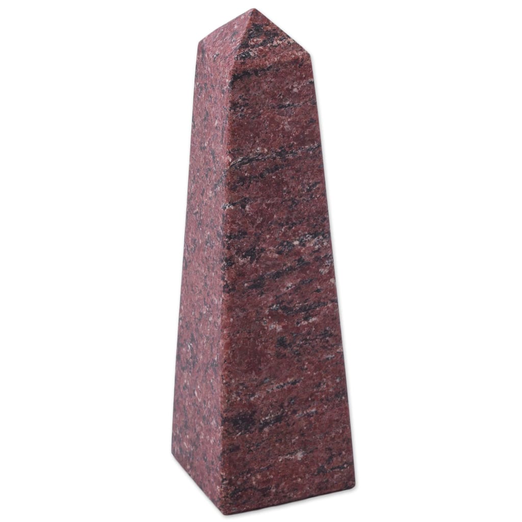 Handmade Lucky In Love Rhodochrosite Obelisk (Peru)