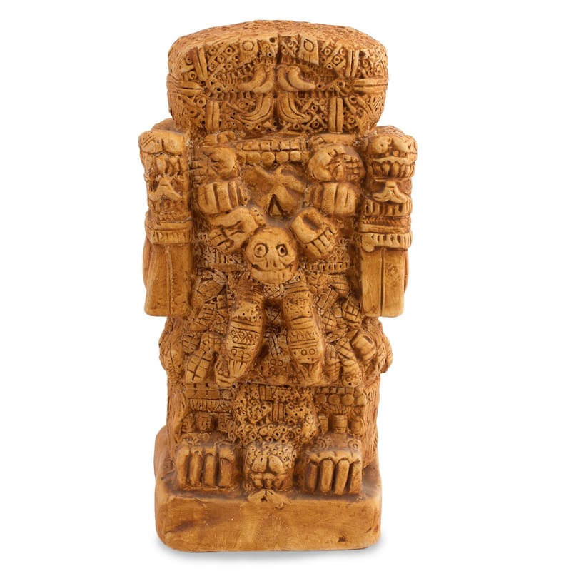 Handmade Ceramic Figurine, 'Serpent Skirt' (Mexico)