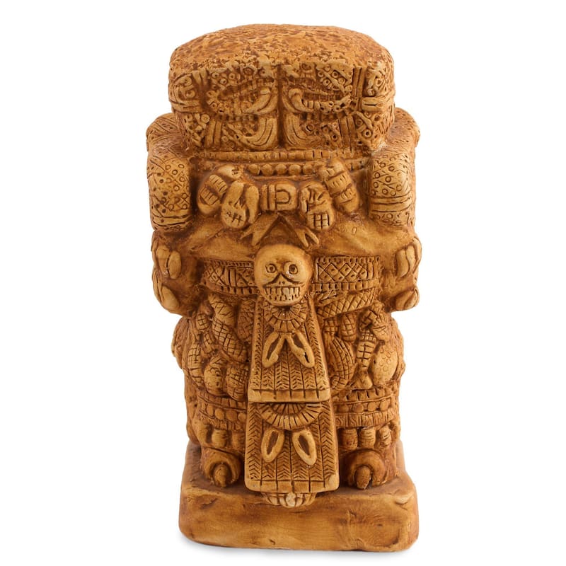 Handmade Ceramic Figurine, 'Serpent Skirt' (Mexico)