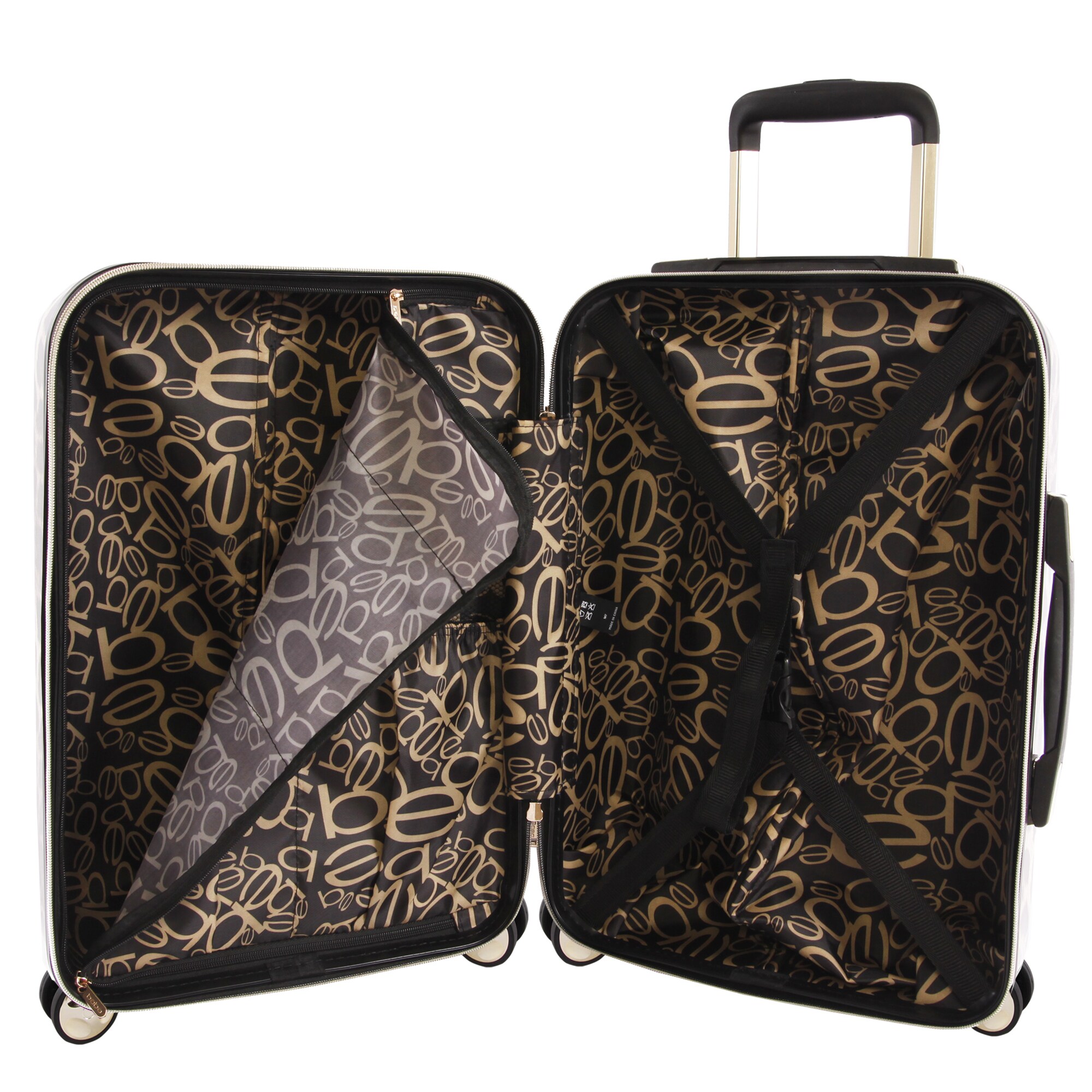 bebe cheetah luggage