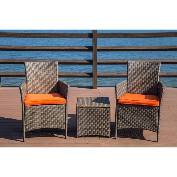 Shop Patio Festival 3 Piece Chairs Coffee Table Set W