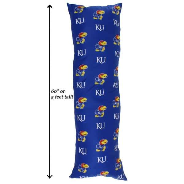 Kansas Jayhawks Big Comfy Body Pillow - 20