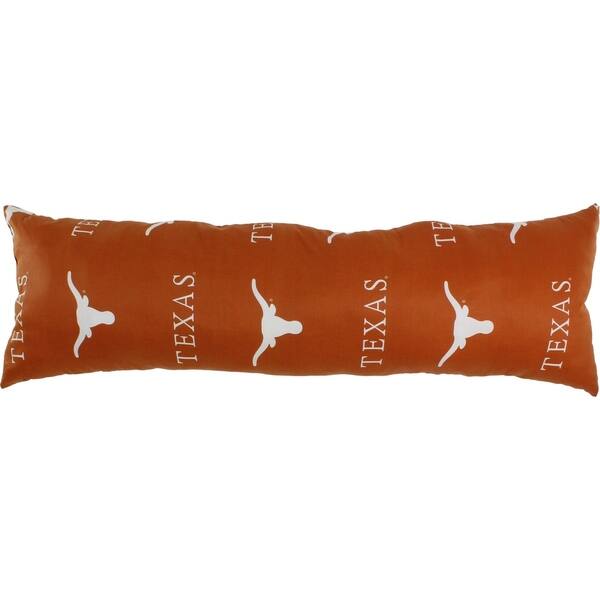 Shop Texas Longhorns Big Comfy Body Pillow 20 X 60 Free