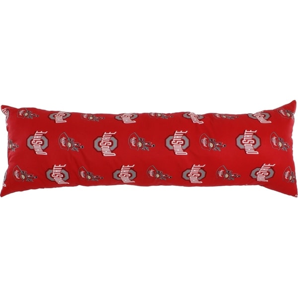 Ohio State Buckeyes Comfy Body Pillow 20 X 60 Free Ohio State Buckeyes Comfy Body Pillow 20