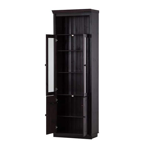 Shop Annabelle Set Of Glass Doors Bookshelf Not Included Free