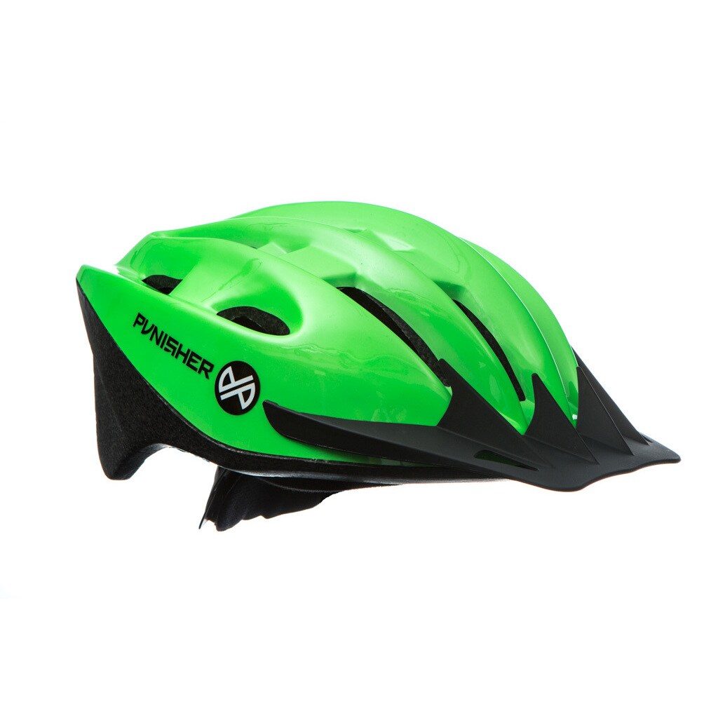 lime green bike helmet