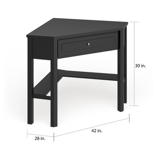 black corner desk small