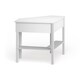 Porch & Den Lincoln White Wood Corner Computer Desk - Thumbnail 4