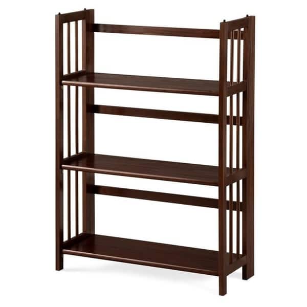 Porch & Den Edgemont Folding Stackable 27.5-inch Bookcase