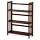 preview thumbnail 47 of 68, Porch & Den Edgemont Folding Stackable 27.5-inch Bookcase