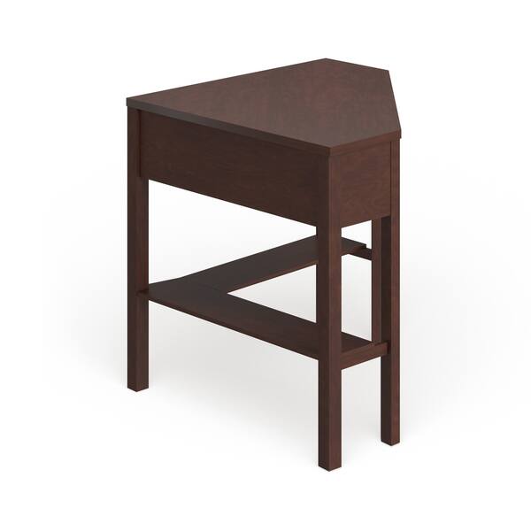 Shop Porch Den Lincoln Espresso Corner Writing Desk On Sale