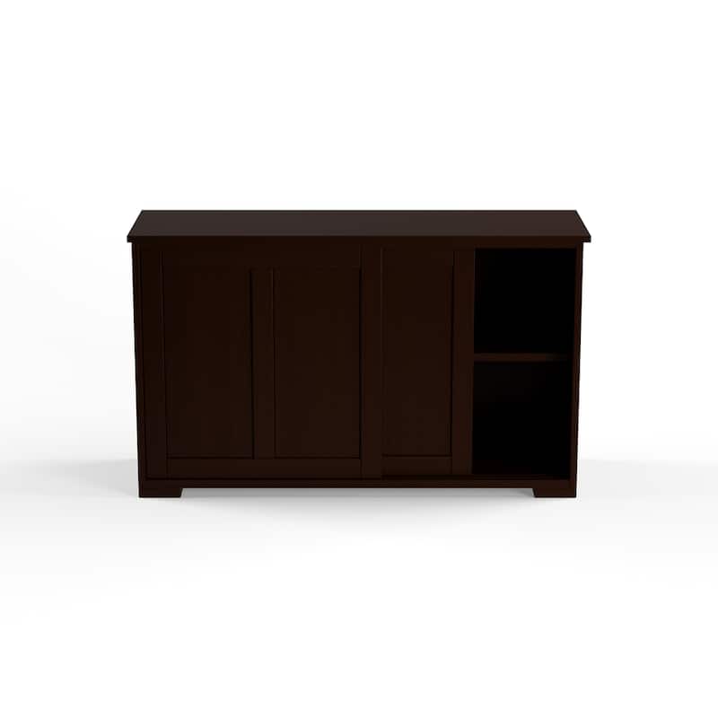 Porch & Den Jefferson Sliding Door Stackable Buffet/Sideboard