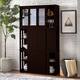 Porch & Den Jefferson Sliding Glass Door Stackable China Cabinet