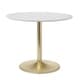 preview thumbnail 15 of 21, Carson Carrington Klemens Round Dining Table
