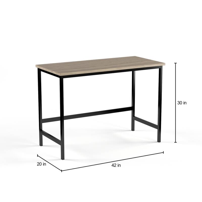 Carbon Loft Eleanor Wood and Metal Desk