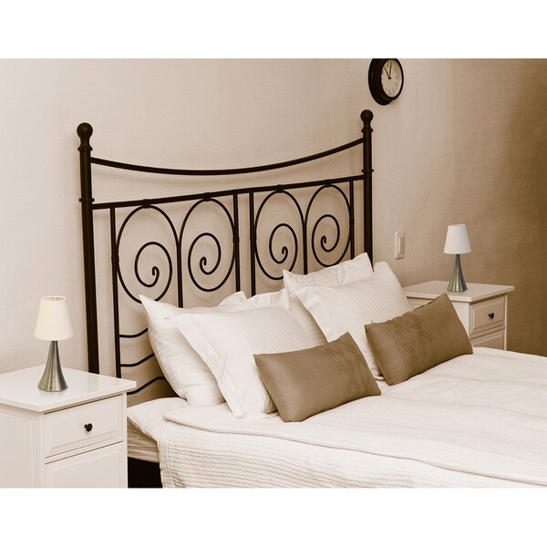Porch & Den Delano St. Clair Mini Touch Table Lamp Set with Fabric Shades (Set of 2)