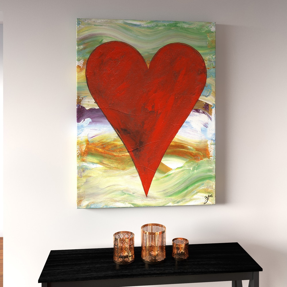 Porch & Den Zane Heartwork John Canvas Art