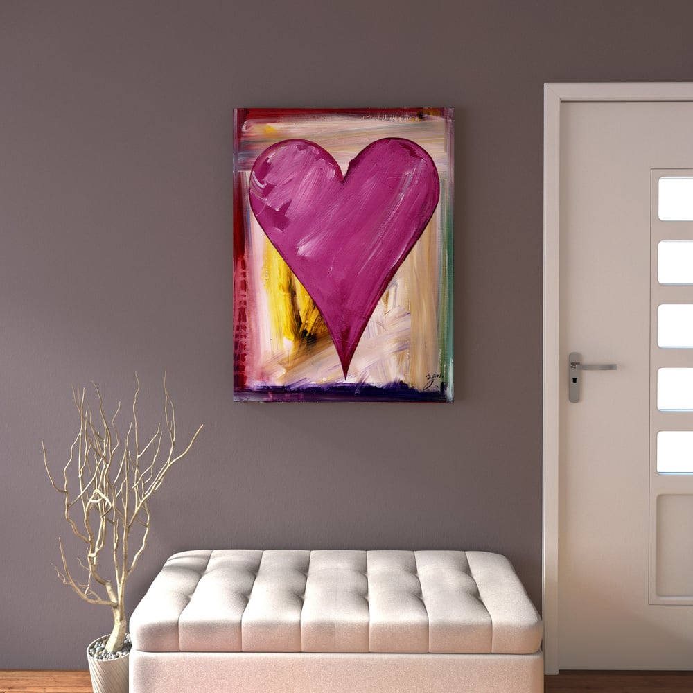 Porch & Den Zane Heartwork Daffodil Canvas Art