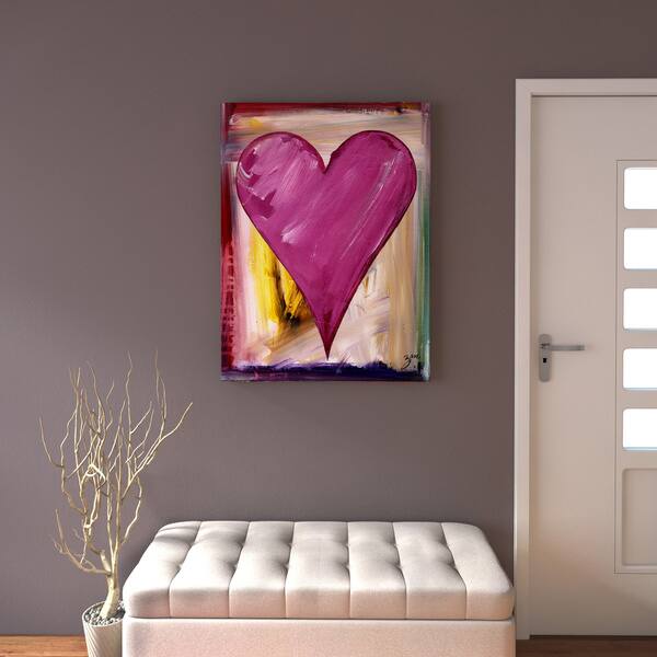 slide 2 of 7, Porch & Den Zane Heartwork Daffodil Canvas Art