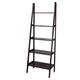 Porch & Den Peterson 5-shelf Ladder Bookcase - Espresso