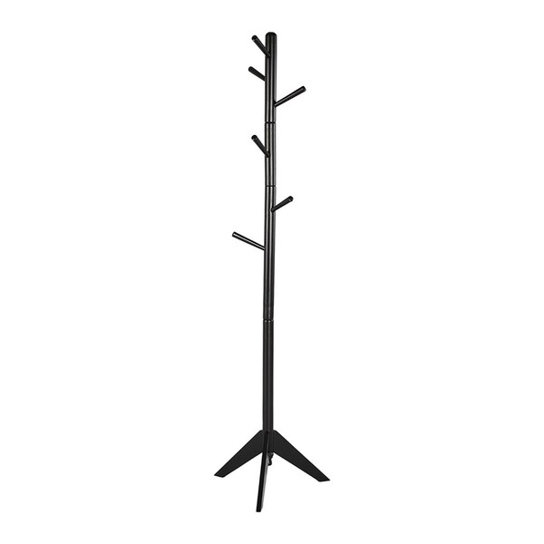 Shop Black Hall Tree Coat Rack Free Shipping Today Overstock 19391047
