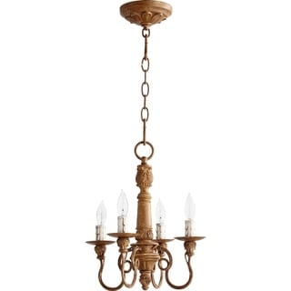 Salento 4-light Chandelier (Brown) - Chandeliers For Bedrooms by Overstock.com