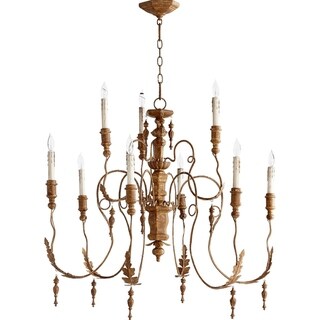 Salento 9-light Chandelier (Brown) - Chandeliers For Bedrooms by Overstock.com