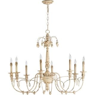 Salento 8-light Chandelier (White) - Chandeliers For Bedrooms by Overstock.com
