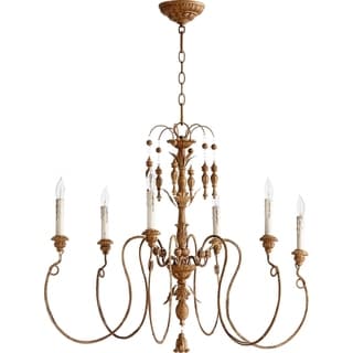 Salento 6-light Chandelier (Brown) - Chandeliers For Bedrooms by Overstock.com
