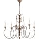 preview thumbnail 1 of 2, Salento 6-light Chandelier