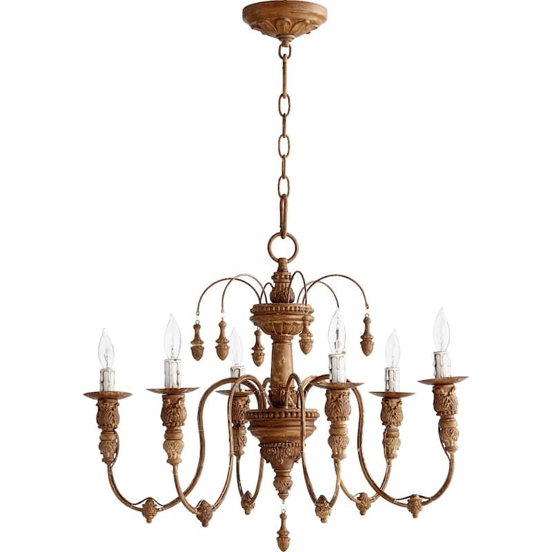 Salento 6-light Chandelier - Brown