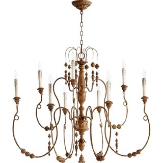 Salento 9-light Chandelier (Brown) - Chandeliers For Bedrooms by Overstock.com