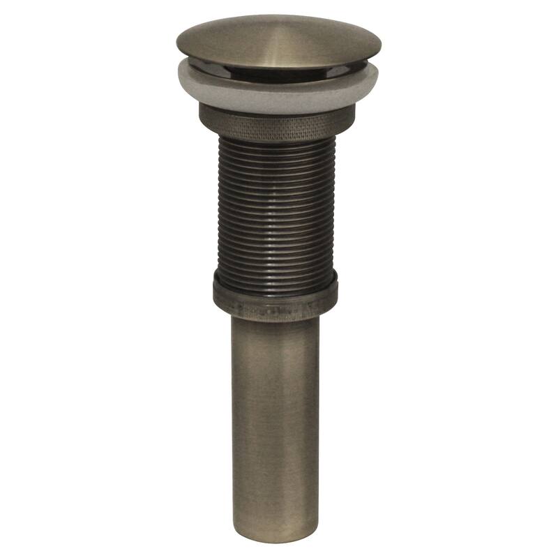 Whitehaus Collection Decorative Pop-up Mushroom Drain with No Overflow