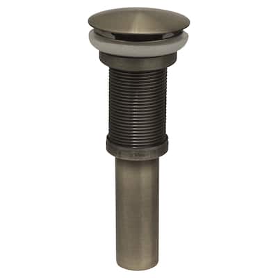 Whitehaus Collection Decorative Pop-up Mushroom Drain with No Overflow