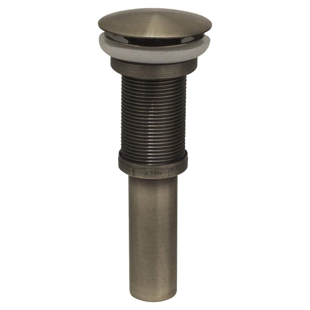 Whitehaus Collection Decorative Pop-up Mushroom Drain with No Overflow
