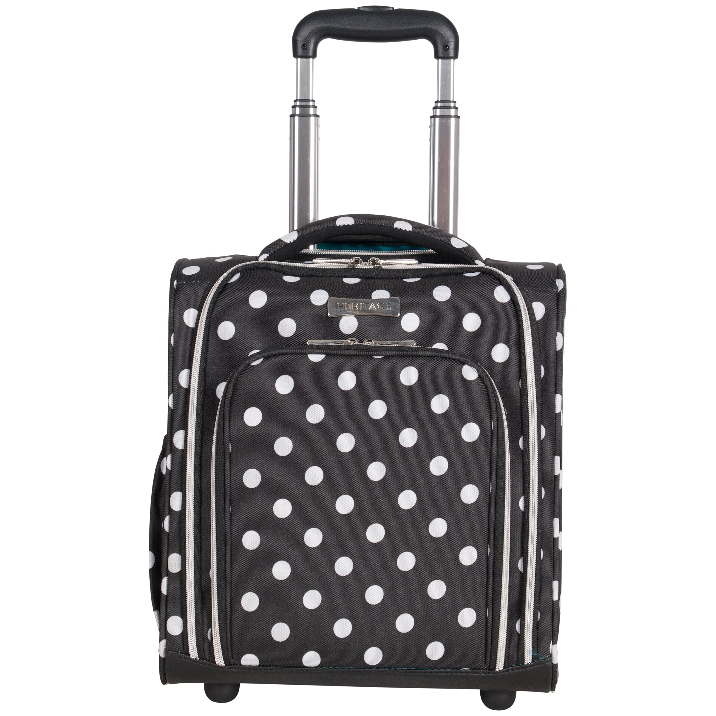 it polka dot luggage