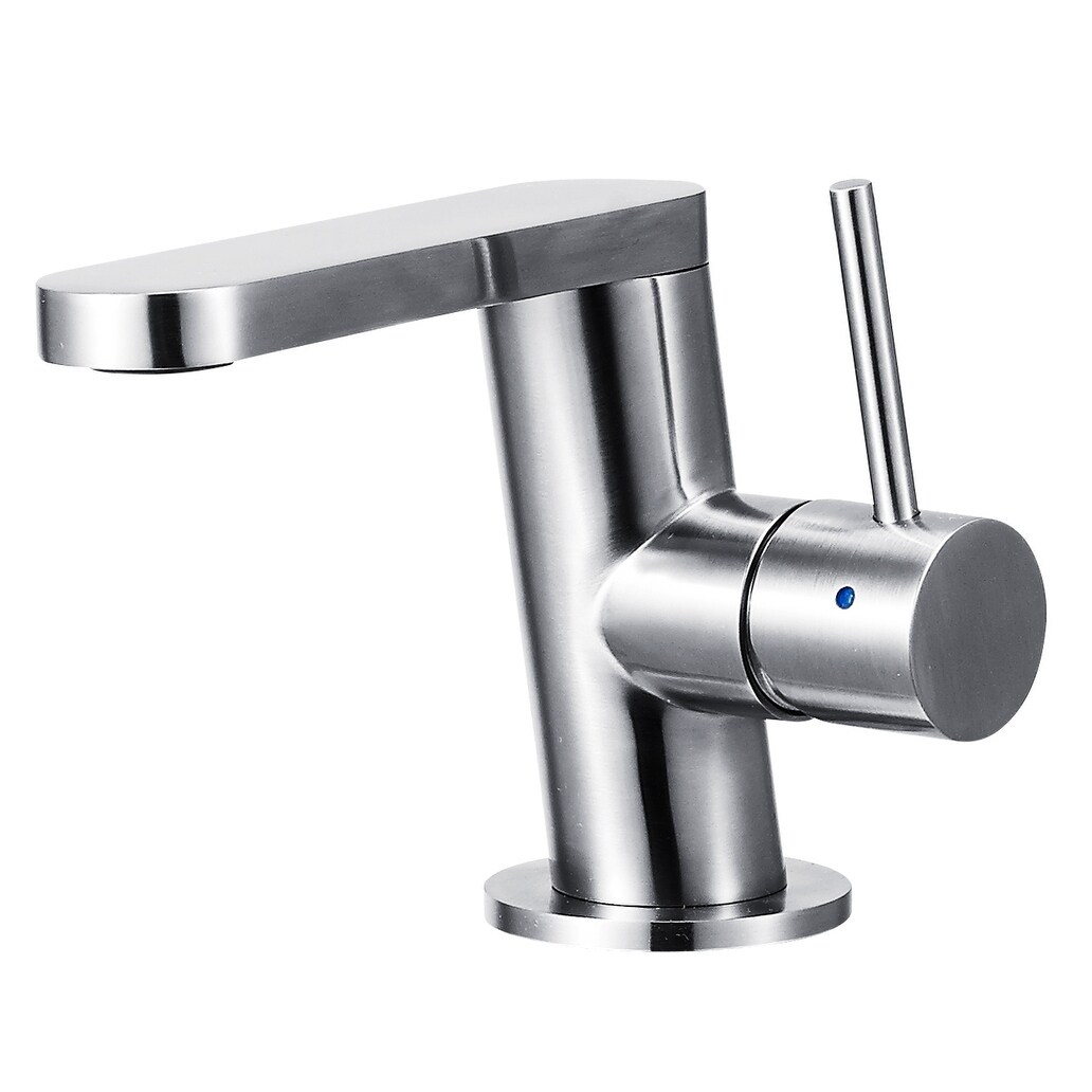 Shop Alfi Brand Ab1010 Bss Ultra Modern Brushed Stainless Steel Bathroom Faucet Free Shipping Today Overstock 19398622