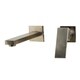 preview thumbnail 1 of 3, ALFI brand AB1468-BN Brushed Nickel Single Lever Wallmount Bathroom Faucet - Silver