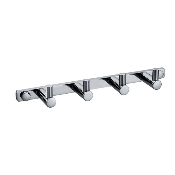 Alfi Brand Ab9528 Polished Chrome Wall Mounted 4 G Robe Polished Chrome Wall Mounted