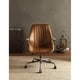preview thumbnail 2 of 3, ACME Hamilton Executive Office Chair, Coffee Top Grain Leather