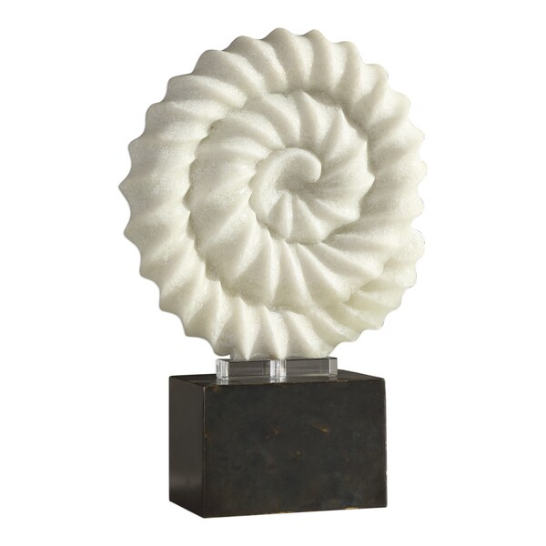 Uttermost Twisted Spiral Stone Sculpture