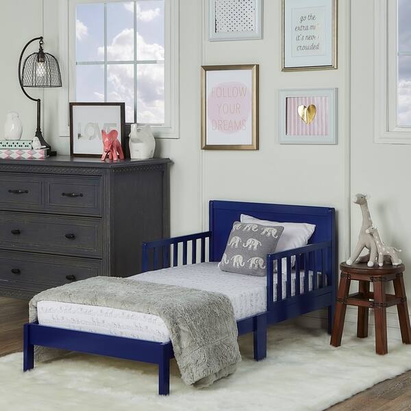 slide 1 of 1, Dream On Me Brookside Toddler bed - Royal Blue