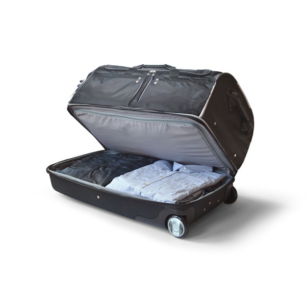 rolling duffel with garment rack