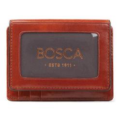 Shop Men's Bosca Old Leather Front Pocket I.D. Wallet Cognac - Overstock - 17228103